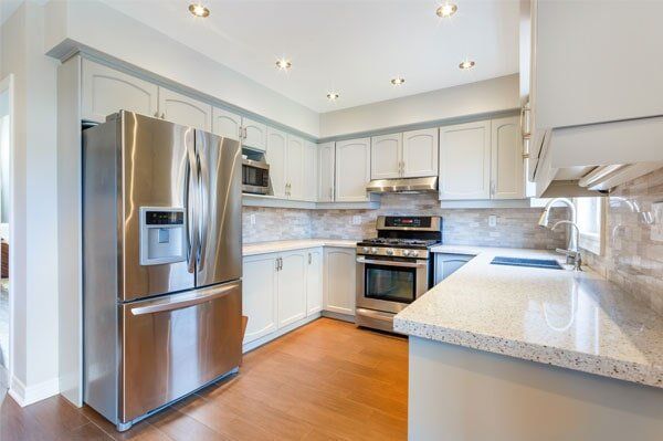 Update Kitchen — Kitchen Interior In New Luxury Home in Holden, MA
