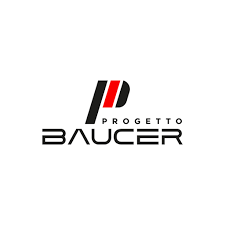 Es ist ein Logo für ein Unternehmen namens Progetto Baucer.