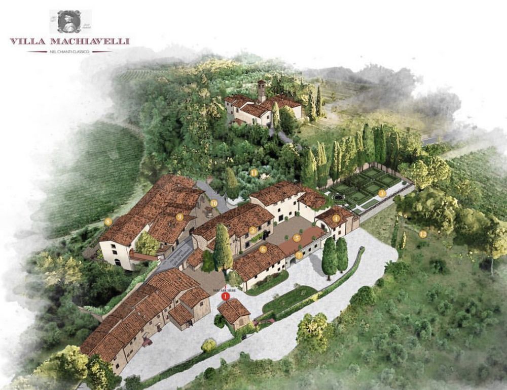 Villa matrimoni e unioni civili Val di Pesa