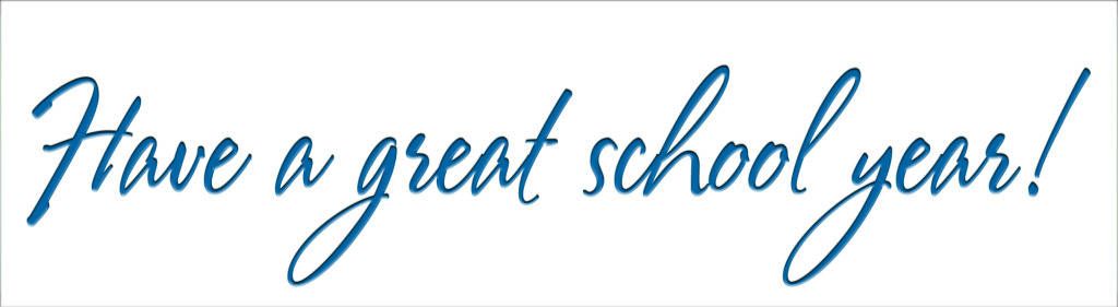 Have a great school year