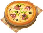 Pizza with Yellow Blanket Icon