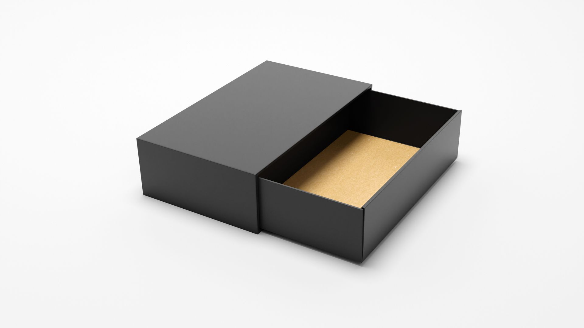 Empty Cardboard Box on White Background | San Francisco, CA - Northwest Paper Box