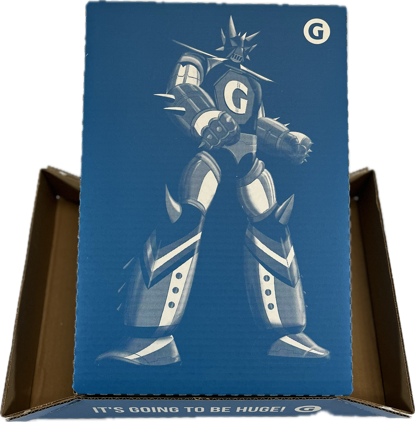Blue box with robot - Portland, OR - Northwest Paper Box Manufacturers Inc.