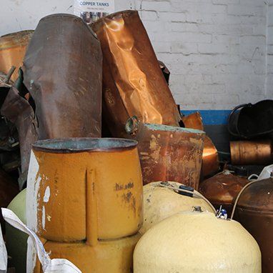 Appliance recycling old boilers