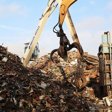 Scrap Metal Recycling Crane