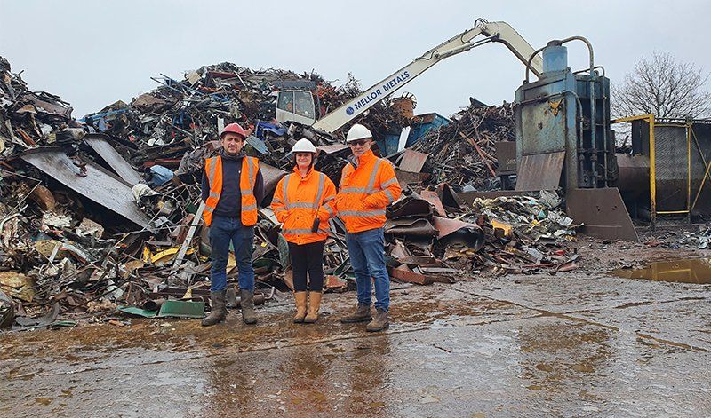 Celebrating metal recycling apprenticeships at Mellor Metals