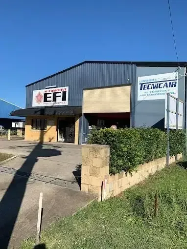 A building with a sign that says efi on it — Lismore Tecnicair In South Lismore, NSW