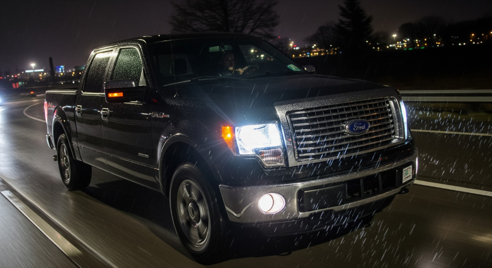 Ford F-150 low visibility lighting