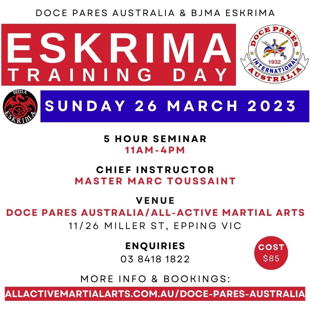 Eskrima Training Day at AAMA