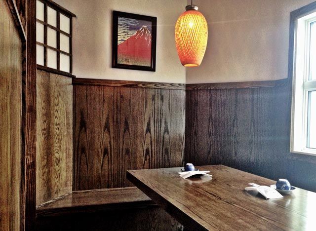 restaurant seating area