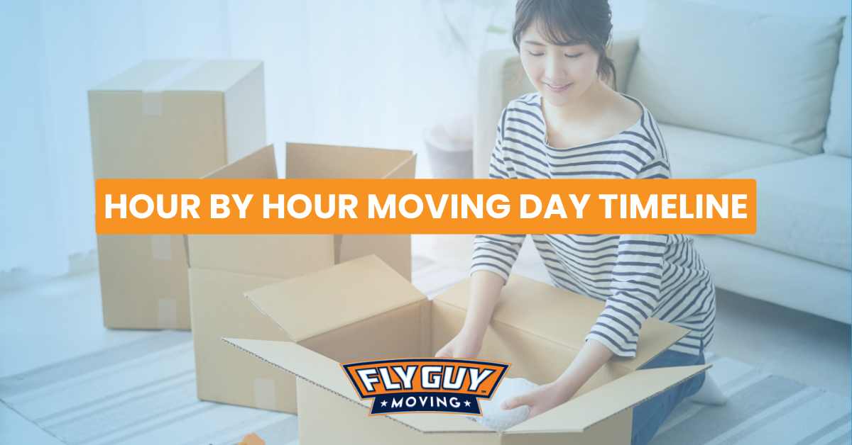 hour by hour moving day timelines