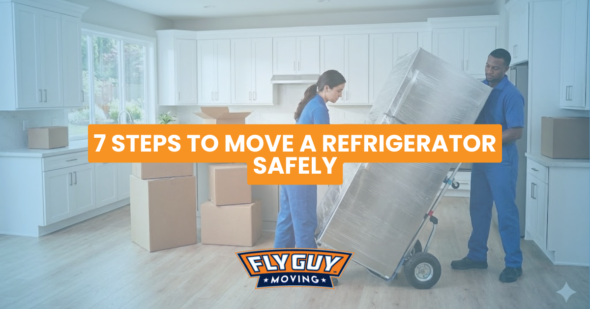 7 steps to move a refrigerator safely