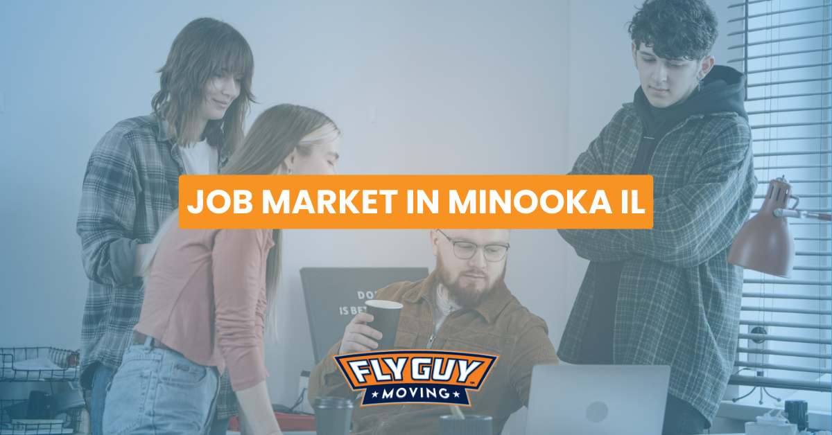 job market in minooka il industries, employers and commute options