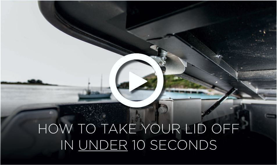 Youtube video about taking your Hard Lid OFF in under 10 seconds
