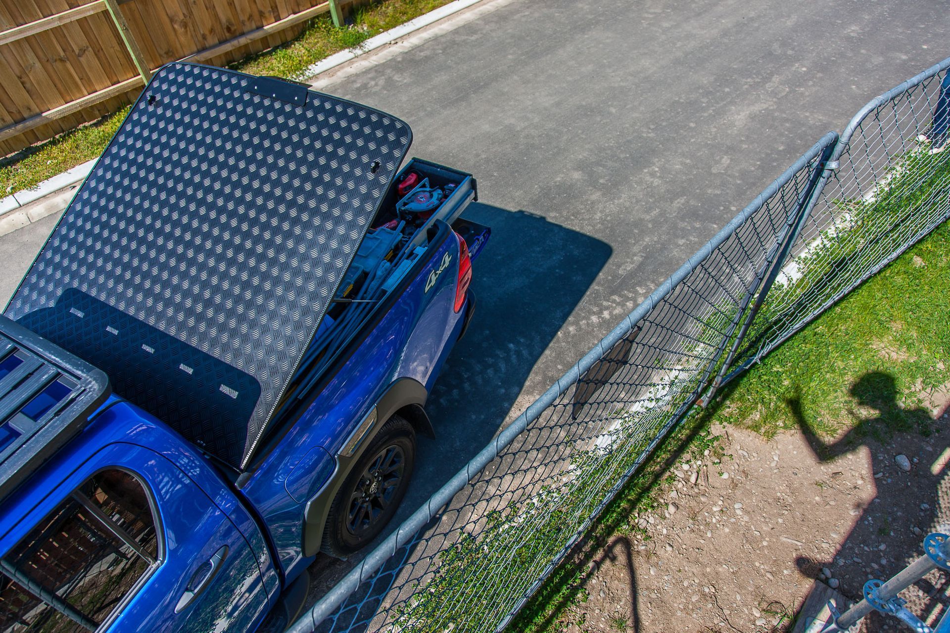 Toyota Hilux with MAXIM Hard Lid from above