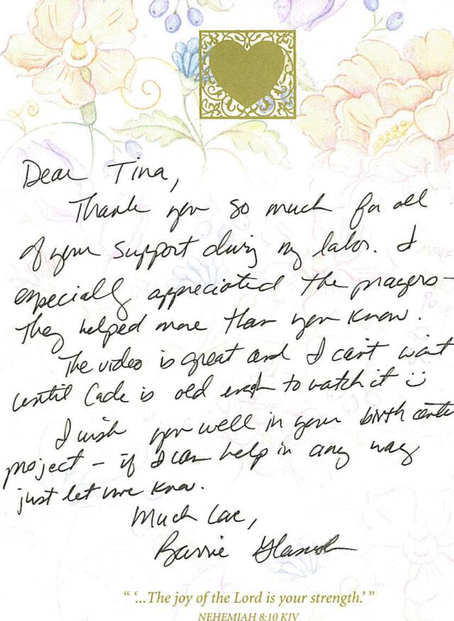 TESTIMONIALS: heavenly hands birthing center - Rockwall TX