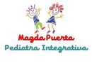 A logo for magda puerta pediatria integrativa