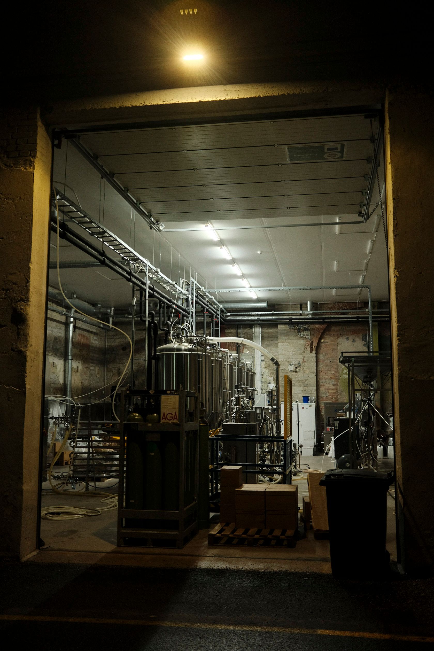 the brewery