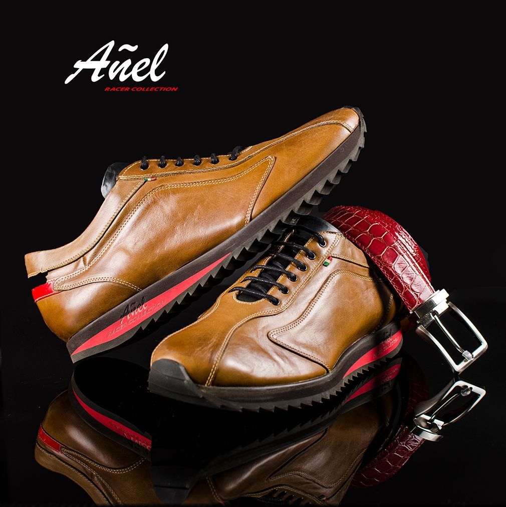 Chaussures de conduite GPO Racing Corsa Rosso