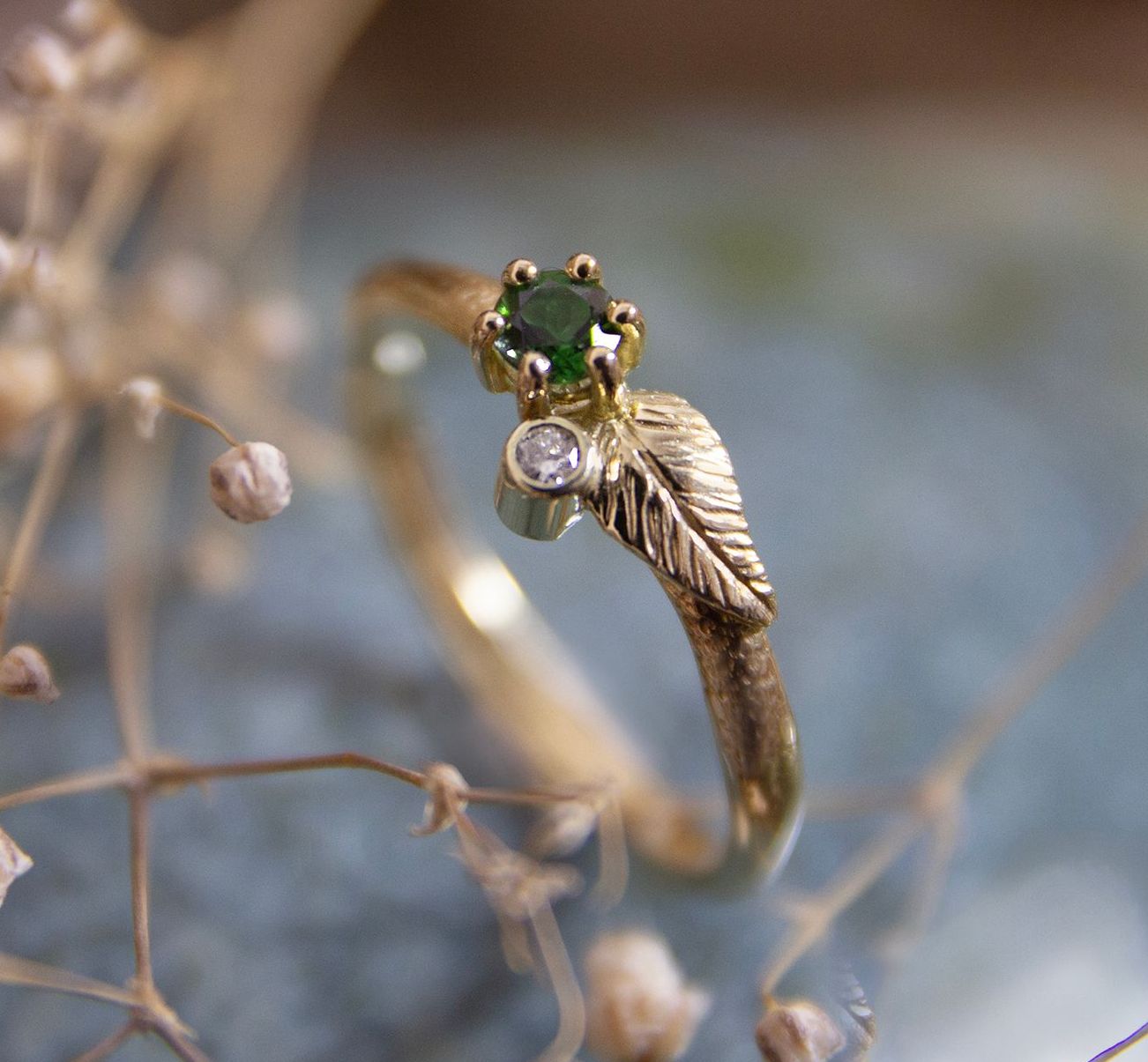 Unieke, zelfontworpen verlovingsringen