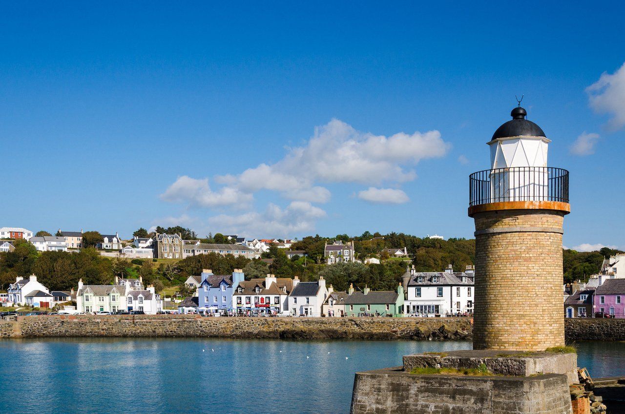 The lighthosue at Portpatrick, Dumfries and Galloway, Scotland