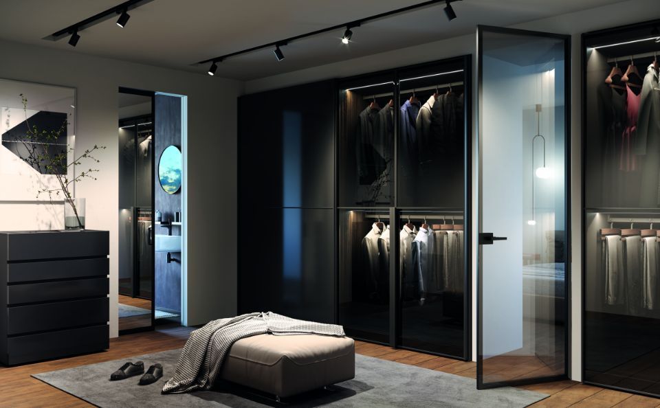 Porta per cabina armadio