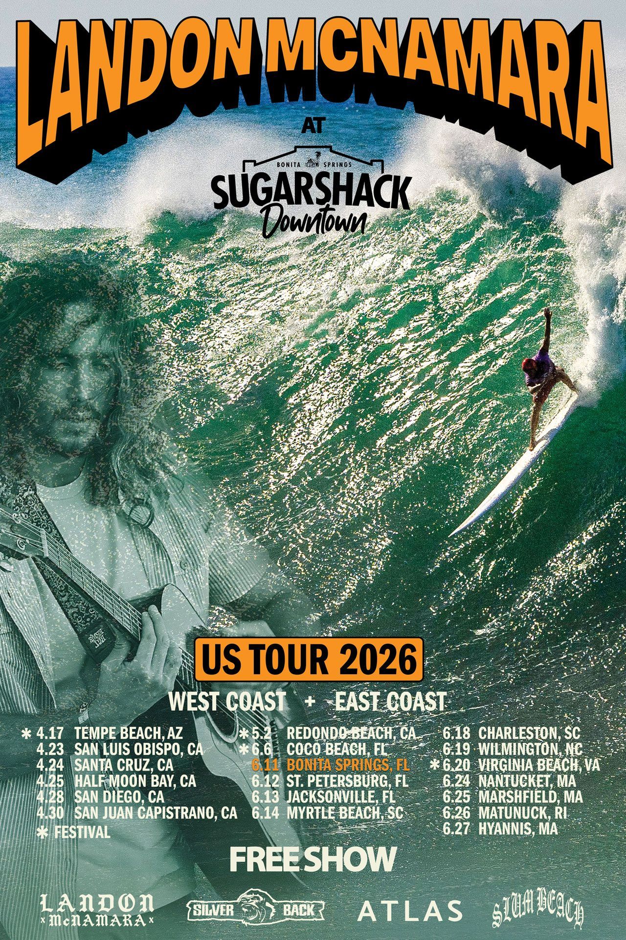 Landon McNamara at Sugarshack Downtown