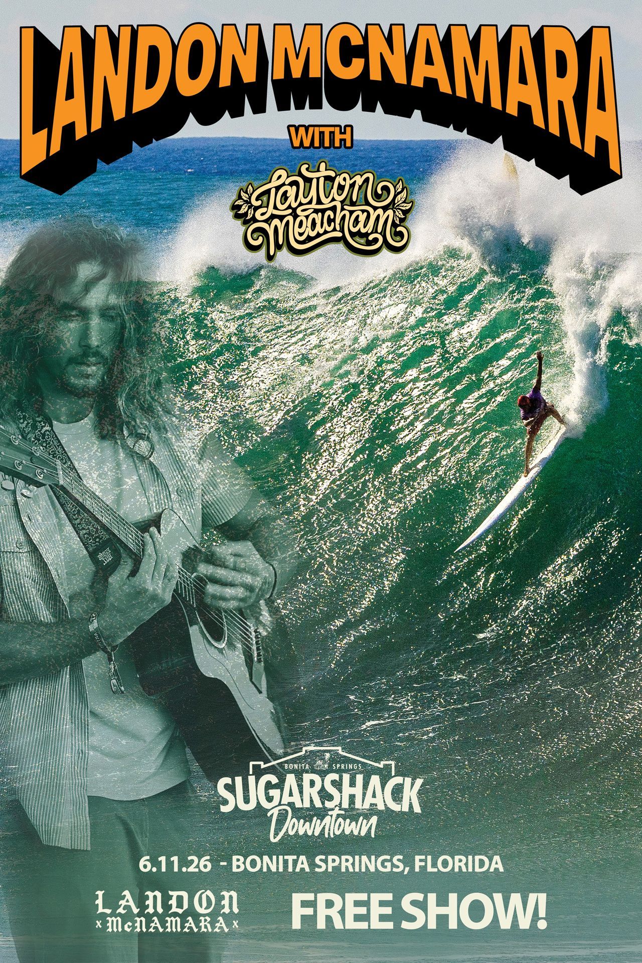 Landon McNamara at Sugarshack Downtown