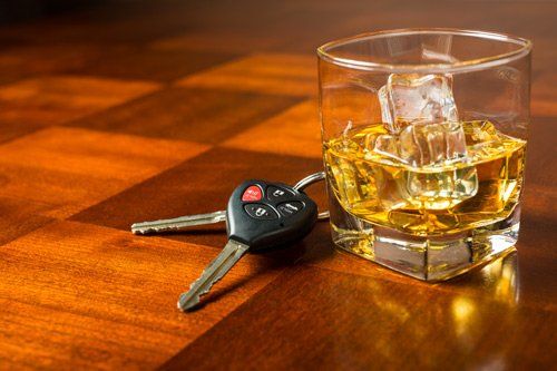 DUI Accidents — Alcohol and Car Key in Savannah, GA