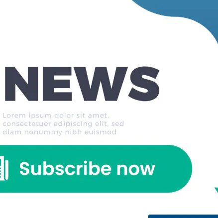 A sign that says news and says to subscribe now