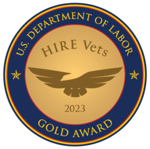 A gold award from the US department of labor | HHO Carbon Clean Systems - North Atlanta