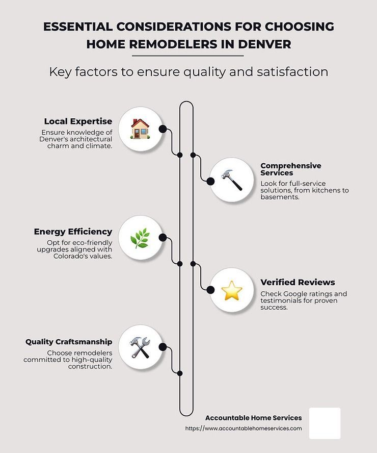 Essential considerations for choosing home remodelers in denver key factors to ensure quality and satisfaction