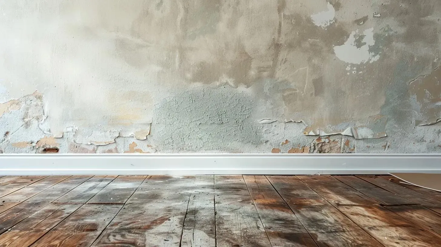 How do you decide whether to save or replace wet materials?
