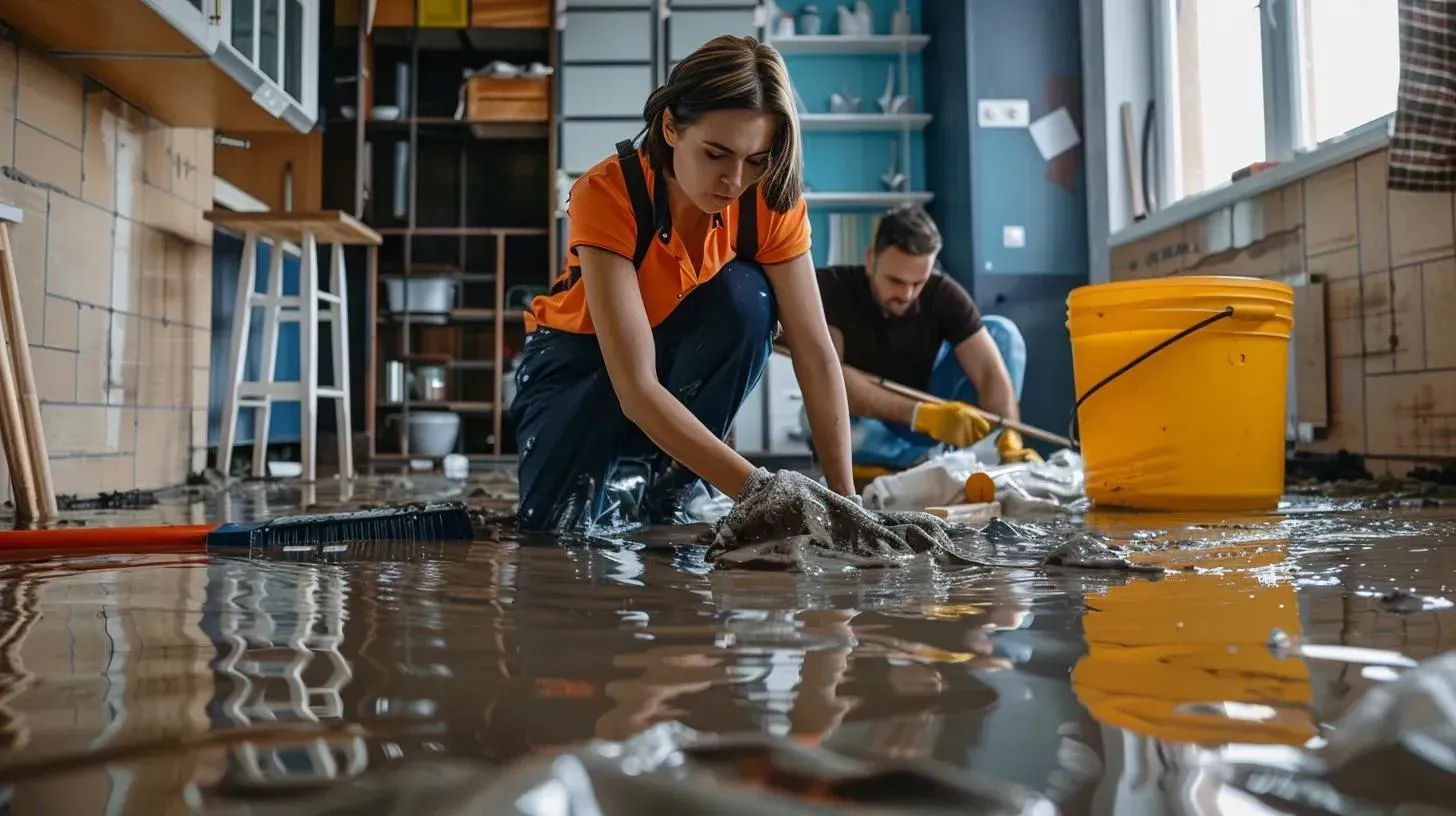 CLEANUP AFTER WATER DAMAGE