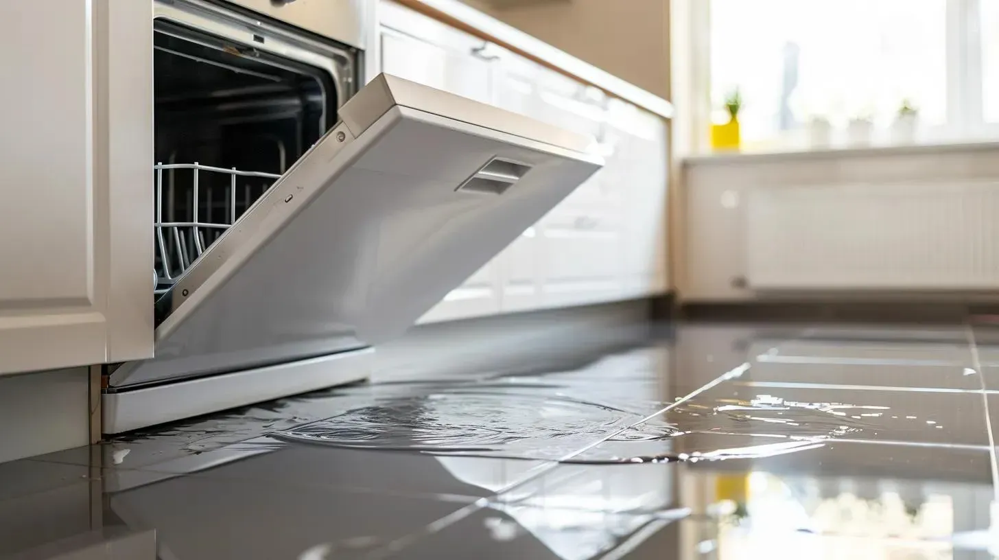Dishwasher Leak Under Cabinets