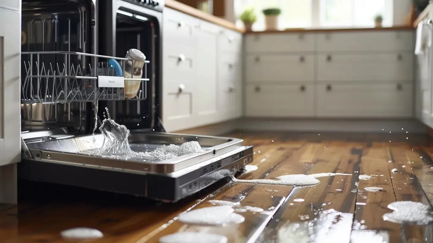 What Should You Check After a Dishwasher Leak Under Cabinets or Flooring?