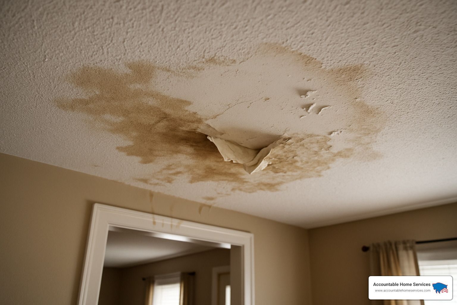 ceiling water damage repair - ceiling water damage repair