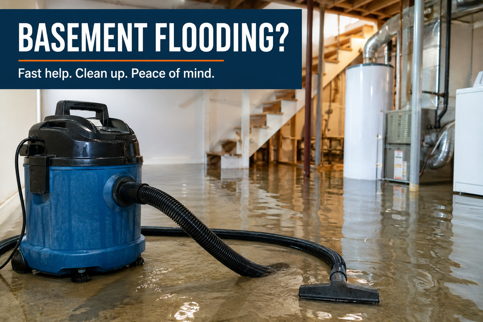 Dealing with a flooded basement in Denver? Learn what to do first, when to call for help, and how AH