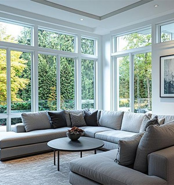 A kitchen with wooden cabinets and stainless steel appliances