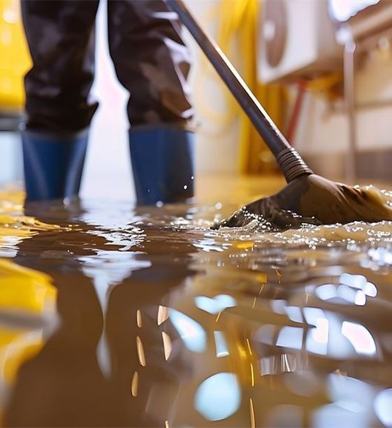 A kitchen with wooden cabinets and stainless steel appliances