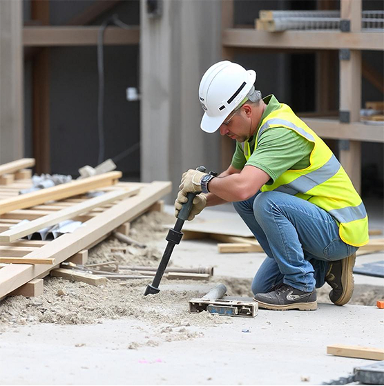 A kitchen with wooden cabinets and stainless steel appliances