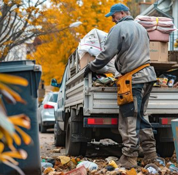 A kitchen with wooden cabinets and stainless steel appliances
