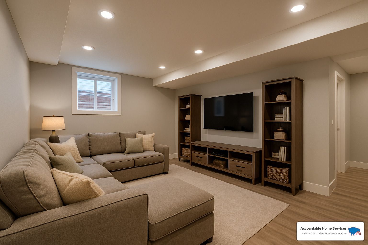 finished basement denver - Basement finishing services Denver
