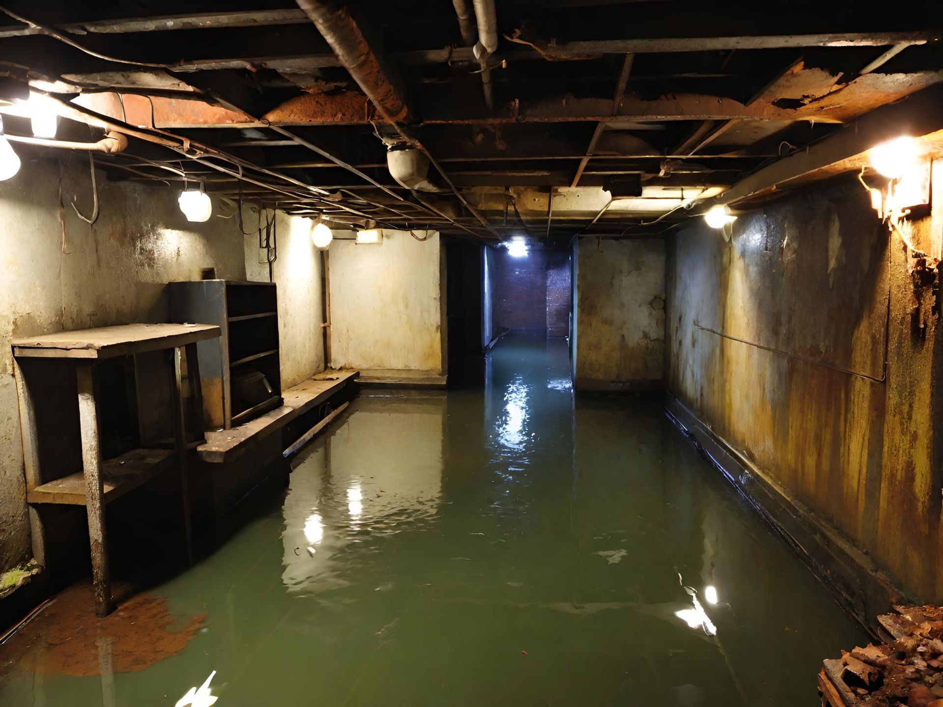 Man in white shirt opening a dryer door in a laundromat.