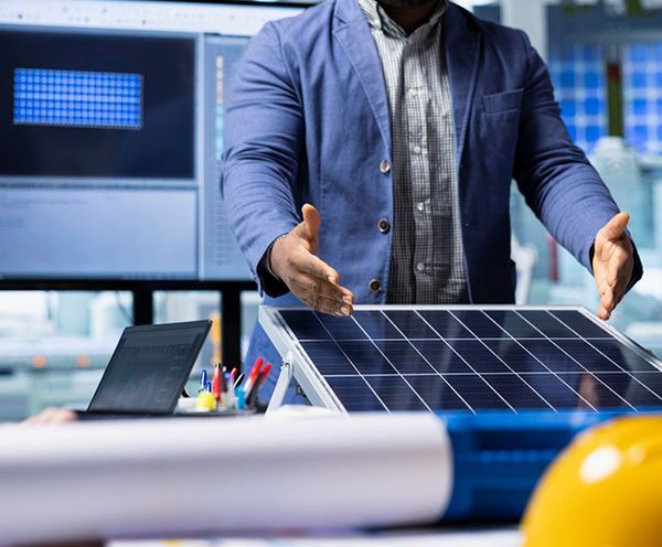 A kitchen with wooden cabinets and stainless steel appliances