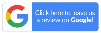 A blue button that says `` click here to leave us a review on google ''.