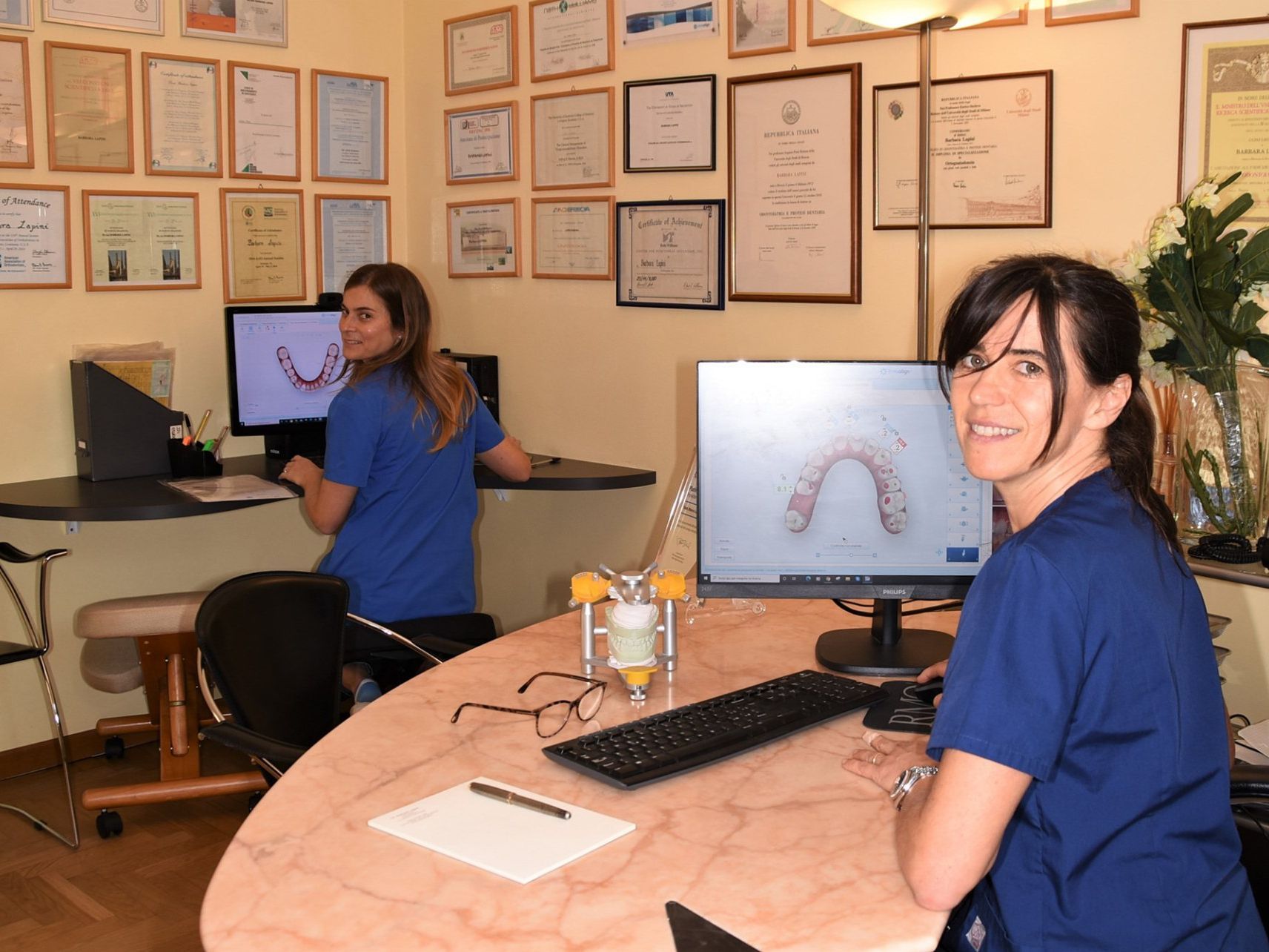 dottoressa Lapini per invisalign