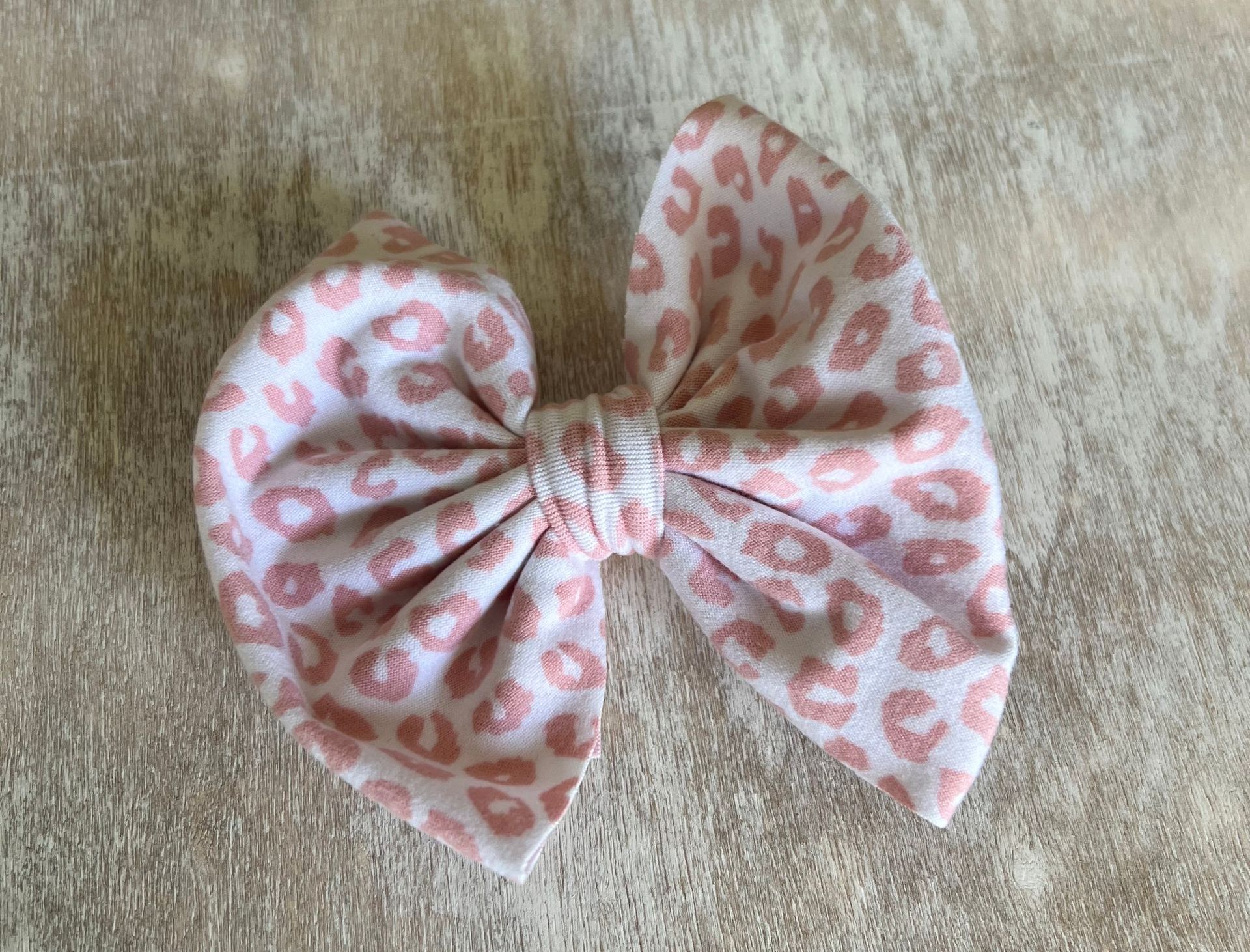 Animal Patterned Clip Bows