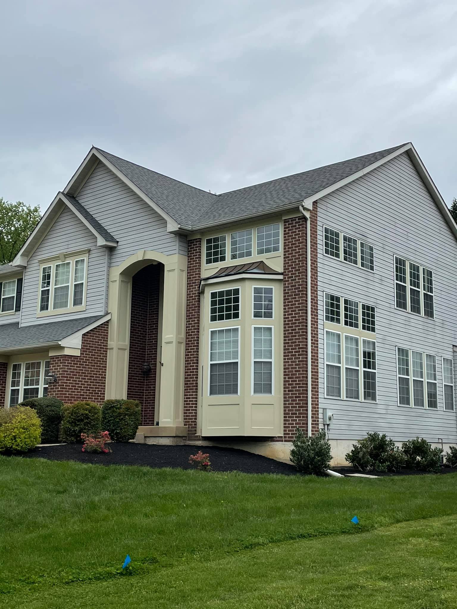 House With White Sidings — Claymont, DE — TD Painting Handyman