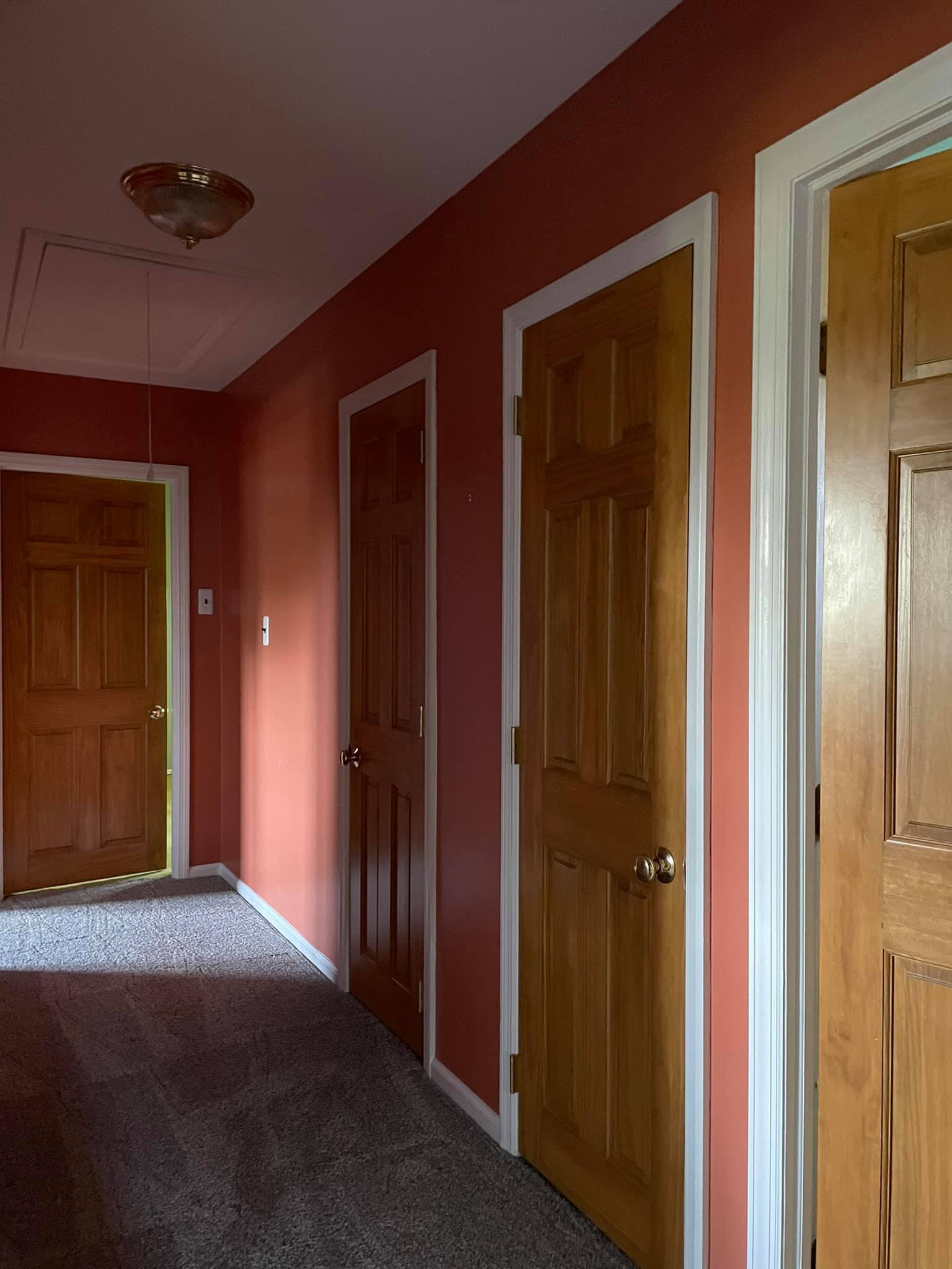 Red Walls — Claymont, DE — TD Painting Handyman